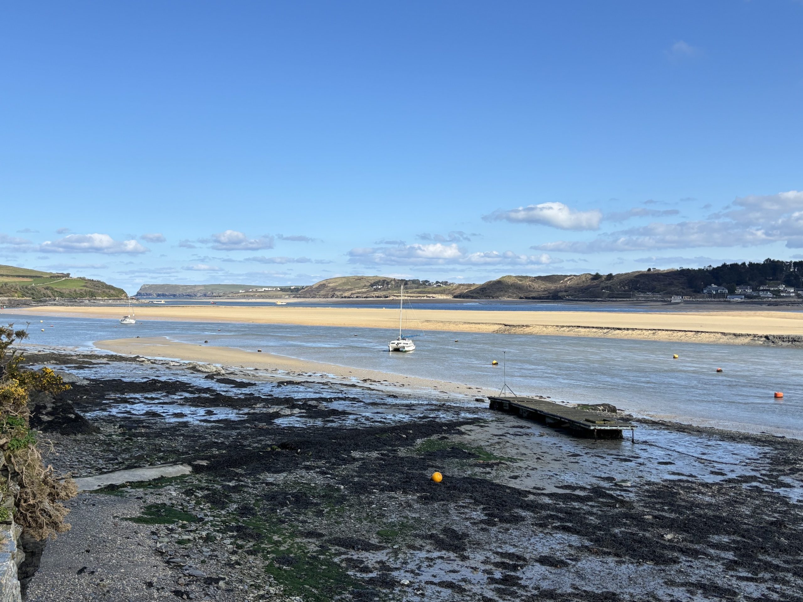 Boat in estuary, Padstow