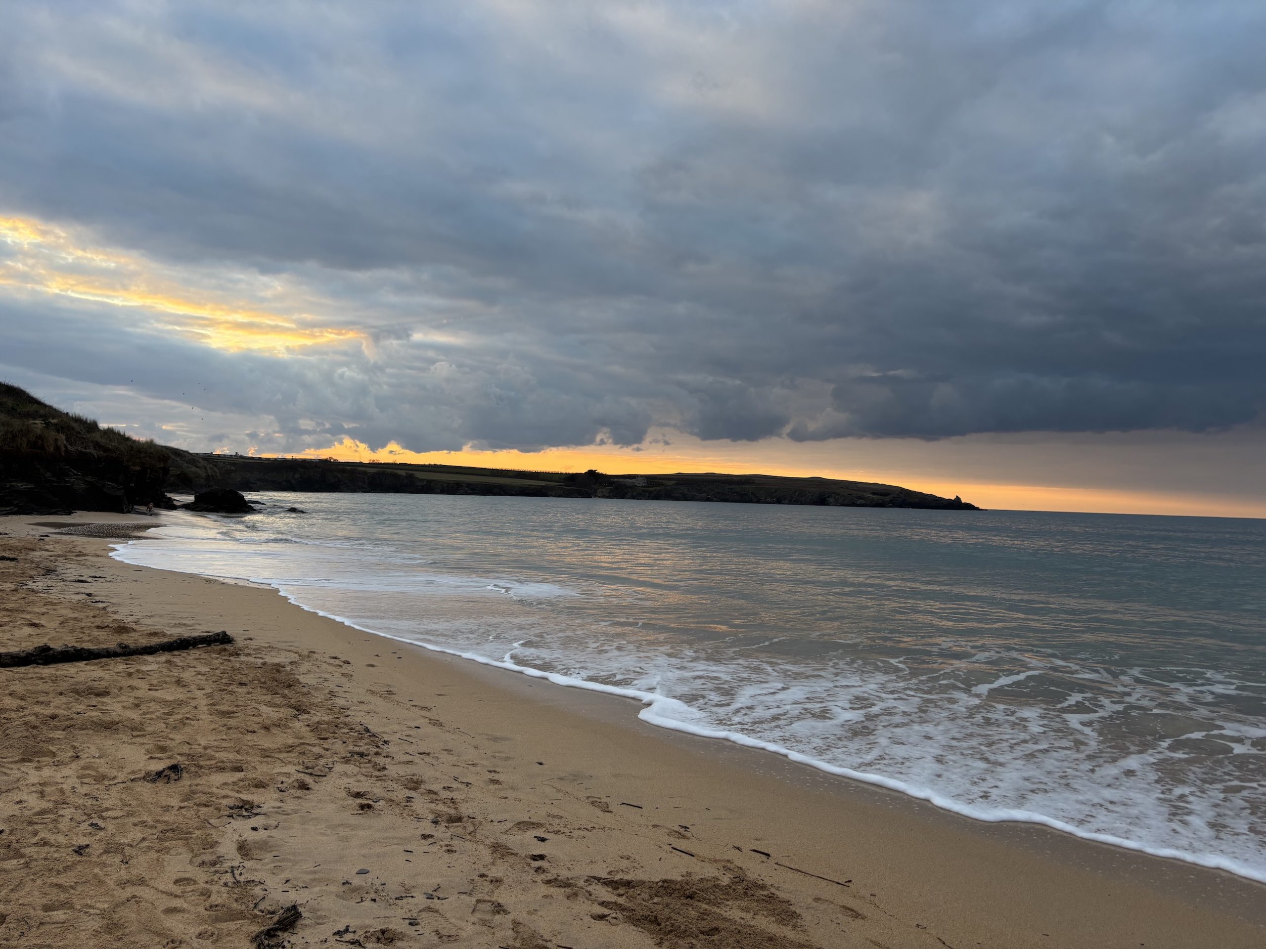 Harlyn at dusk